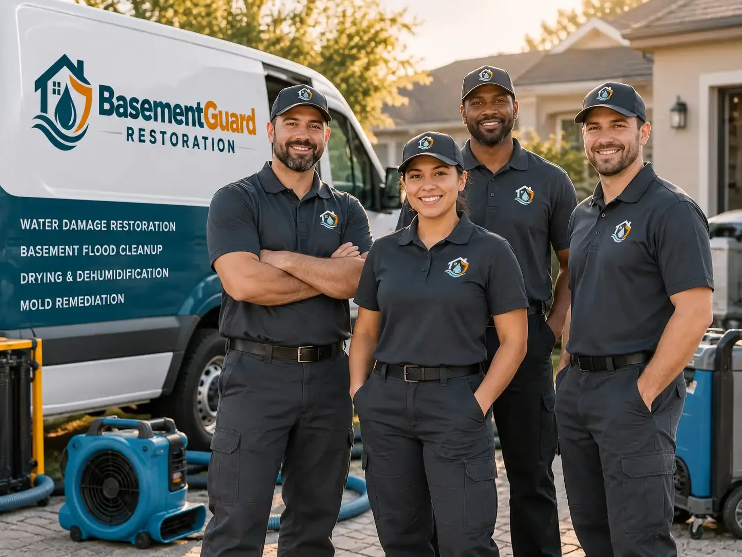 Basement Water Damage Restoration company in Hollister, NC